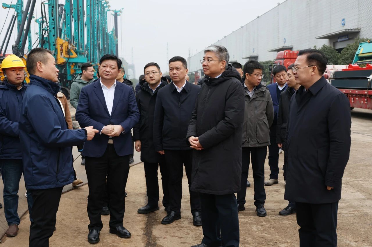 商务部部长助理唐文弘调研开云kaiyun网页版官网_开云kaiyun（中国）智能