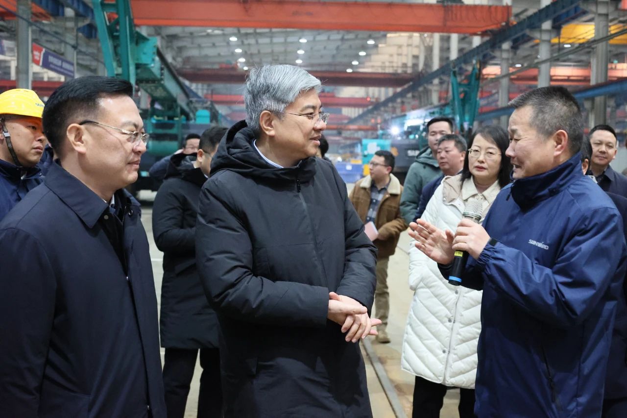 商务部部长助理唐文弘调研开云kaiyun网页版官网_开云kaiyun（中国）智能