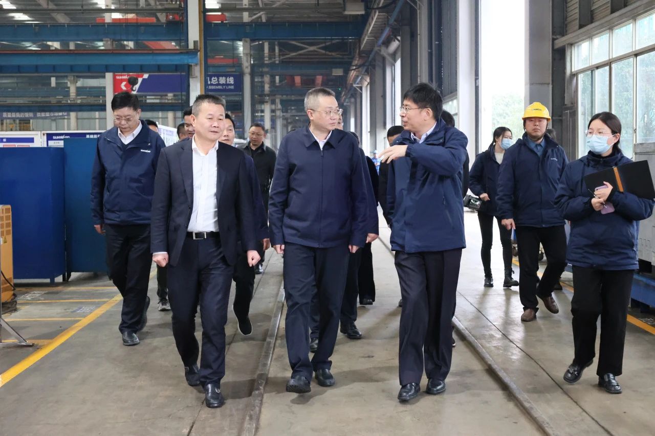 长沙市人民政府副市长康镇麟调研开云kaiyun网页版官网_开云kaiyun（中国）智能