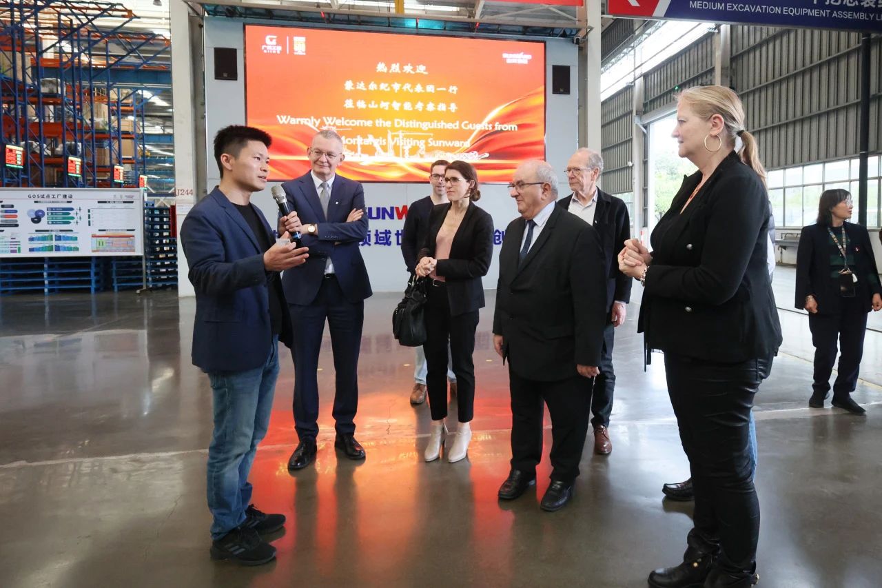 蒙达尔纪市代表团一行考察开云kaiyun网页版官网_开云kaiyun（中国）智能