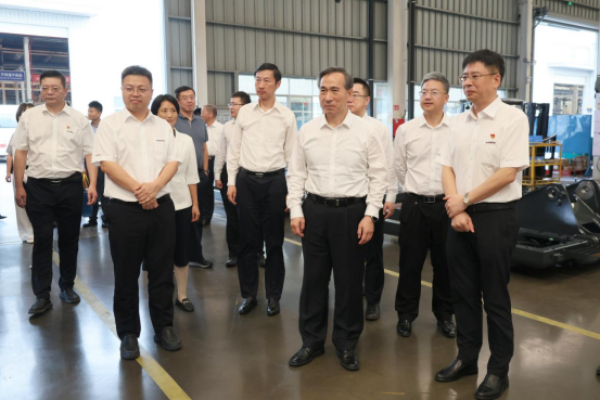 中国贸促会会长任鸿斌调研开云kaiyun网页版官网_开云kaiyun（中国）智能