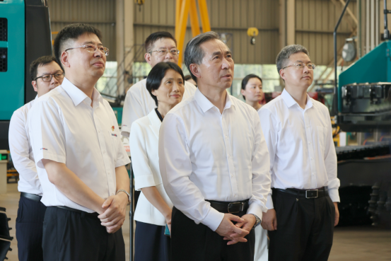 中国贸促会会长任鸿斌调研开云kaiyun网页版官网_开云kaiyun（中国）智能