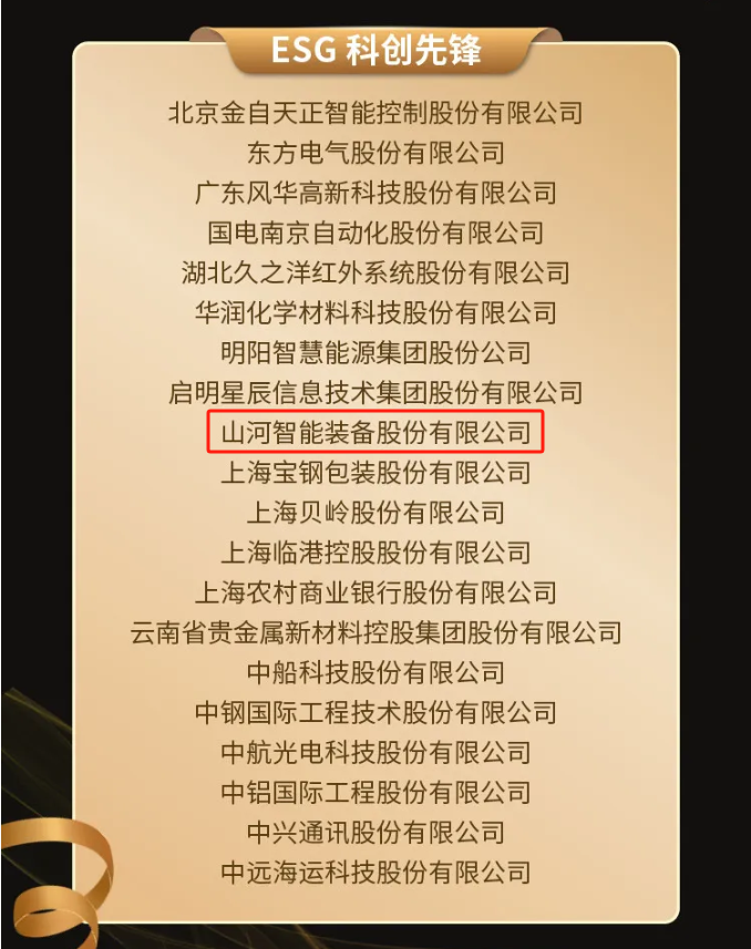 开云kaiyun网页版官网_开云kaiyun（中国）智能上榜“国有企业上市公司ESG·先锋100指数”