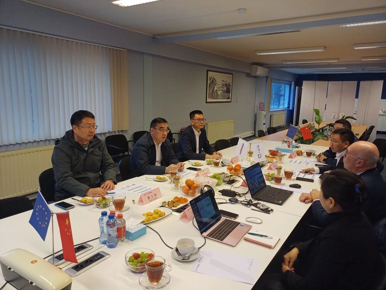 广州工控集团总经理王福铸率队考察开云kaiyun网页版官网_开云kaiyun(中国)智能欧洲子公司