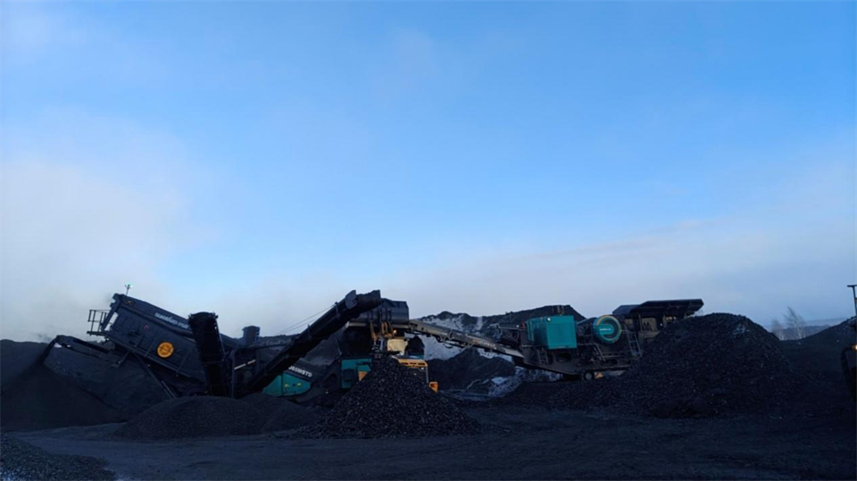 不惧-30℃极寒挑战，开云kaiyun网页版官网_开云kaiyun（中国）普石勒破碎筛分设备稳定运行！