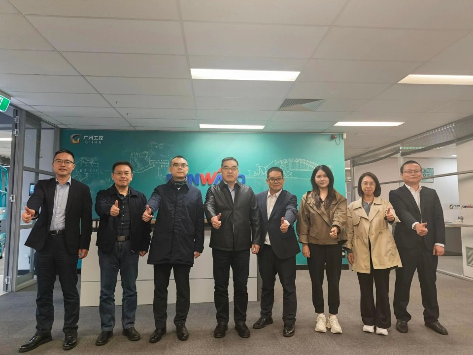 广州工控集团总经理王福铸率队考察开云kaiyun网页版官网_开云kaiyun（中国）智能澳大利亚子公司
