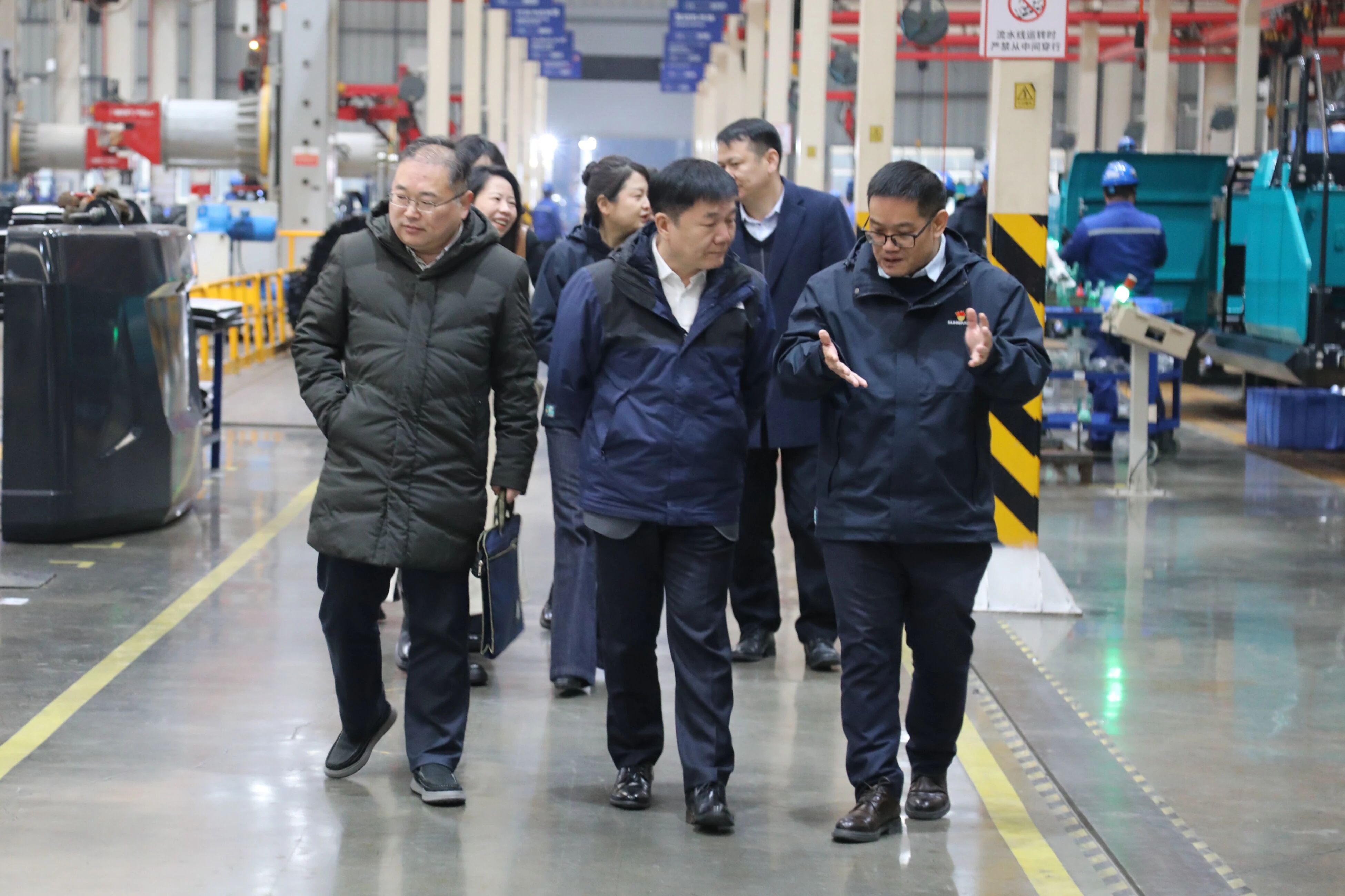 中国出口信用保险公司湖南分公司负责人蔡旺到访开云kaiyun网页版官网_开云kaiyun（中国）智能