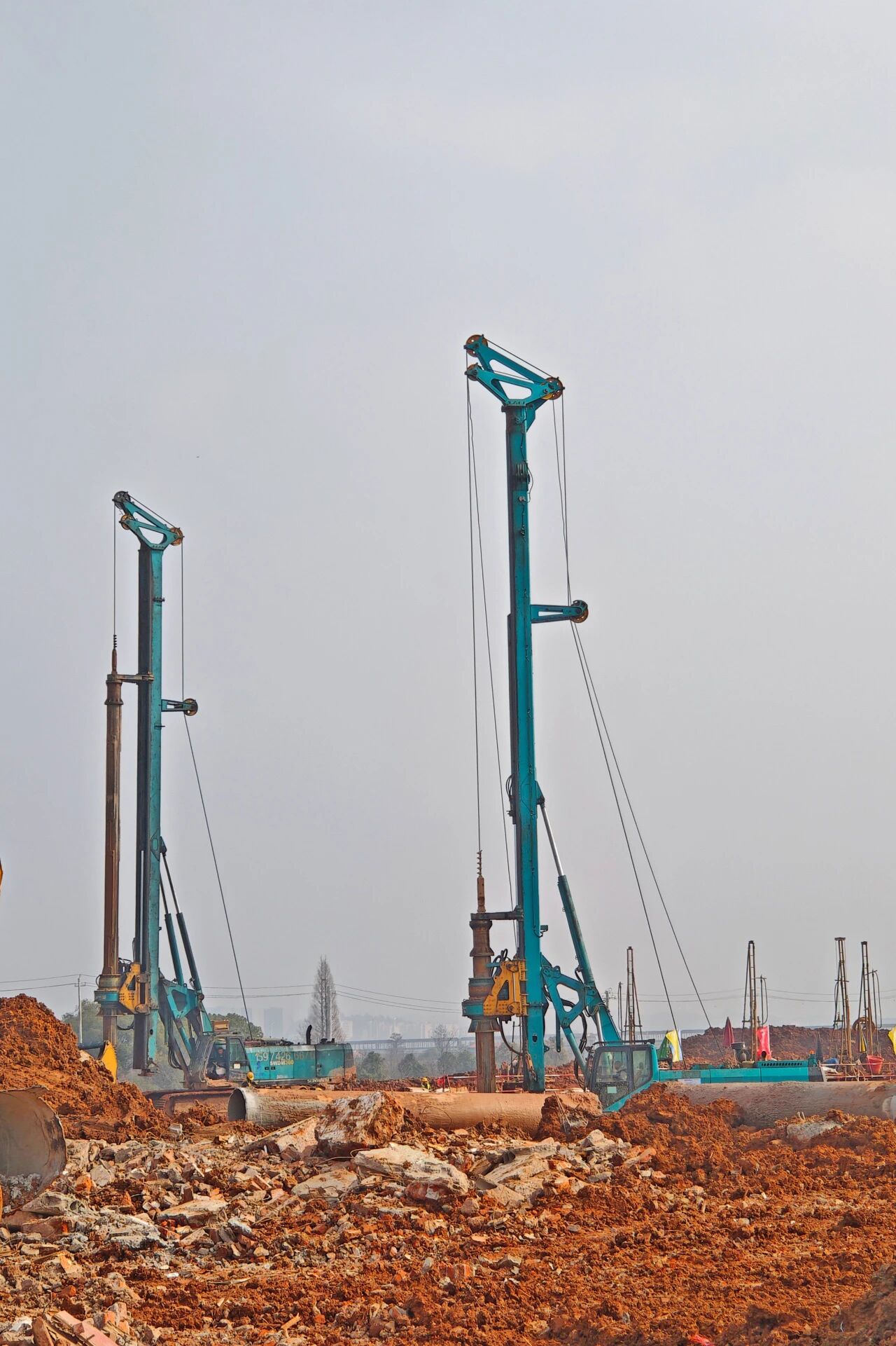 刷新“进度条”、构筑新地标！开云kaiyun网页版官网_开云kaiyun（中国）智能旋挖集群助力长沙奥体中心建设